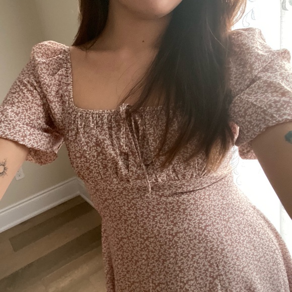 Haute Rogue Tie-Front Mini Dress - Picture 2 of 3